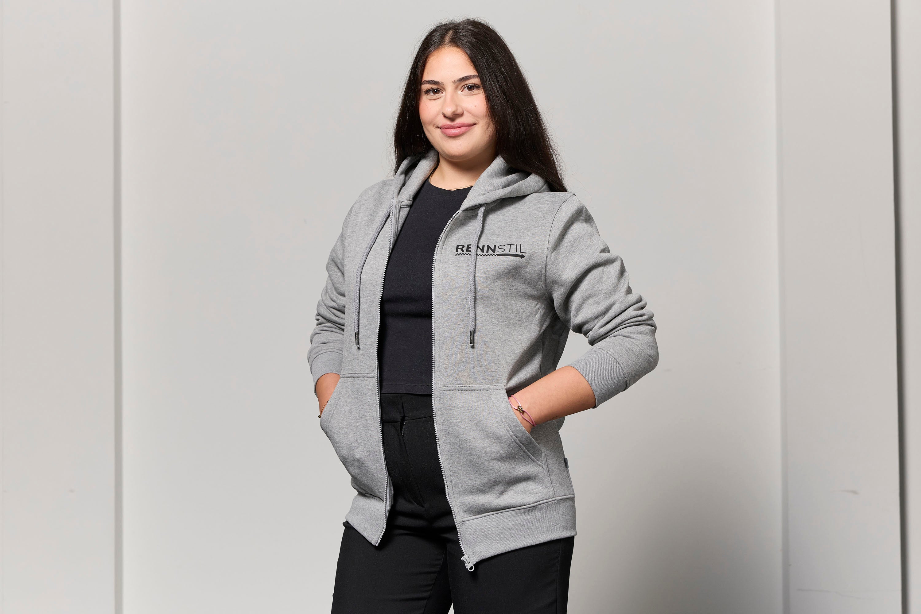 RENNSTIL Sweatjacke mit Kapuze