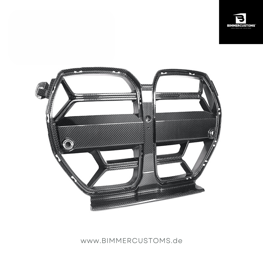 BIMMERCUSTOMS CARBON NIEREN CSL STYLE FRONTGRILL PASSEND FÜR BMW M3 M4 G80 G82 G83 - Image 5