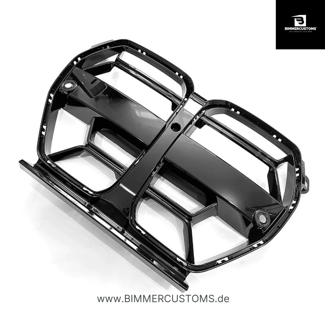 BIMMERCUSTOMS Black Nieren CSL Style Frontgrill mit ACC