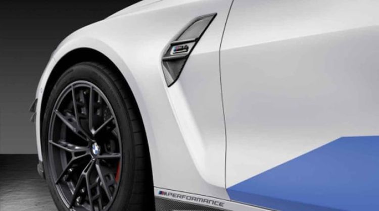 BMW Kiemen Seitenwand vorn Carbon M Performance