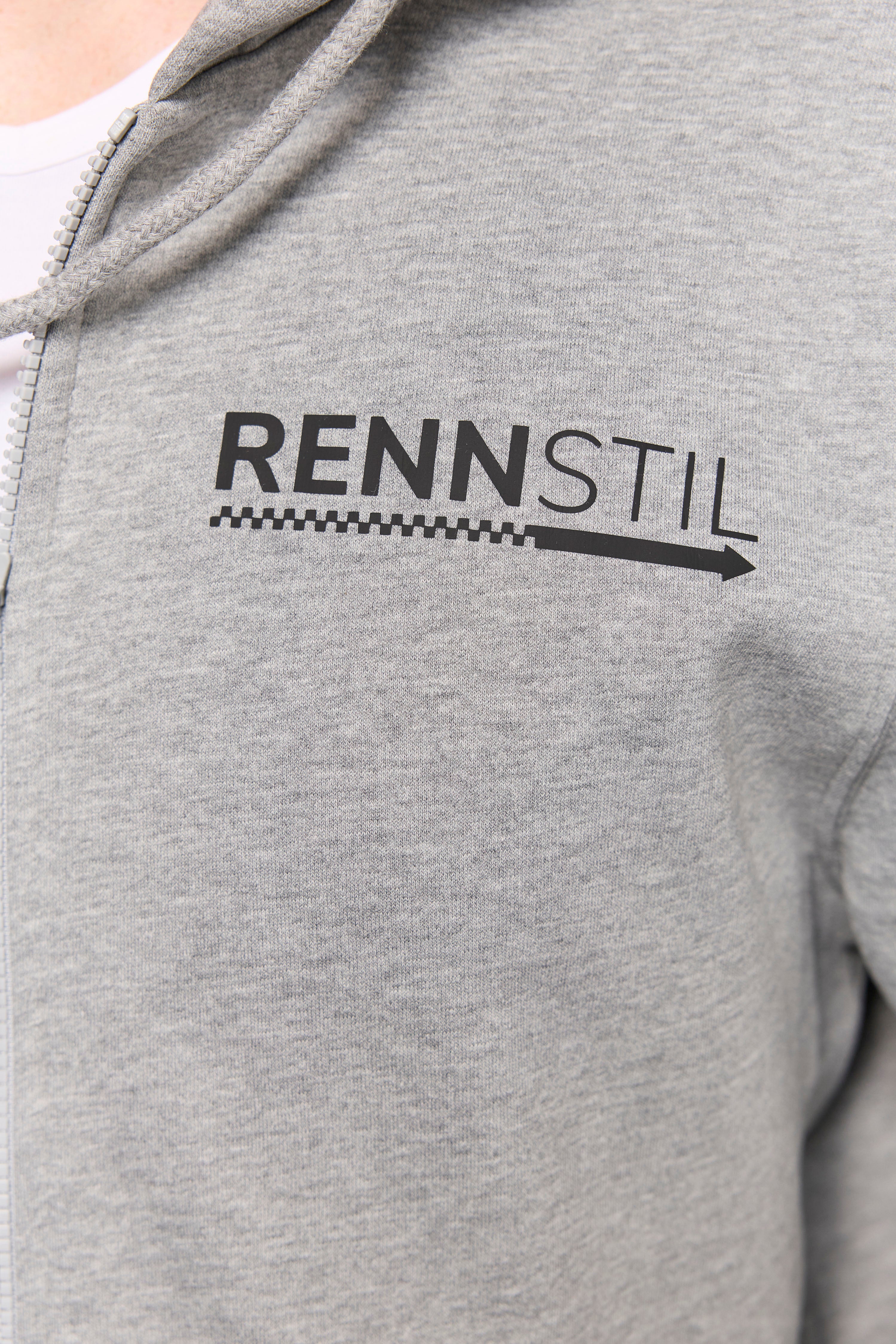 RENNSTIL Sweatjacke mit Kapuze